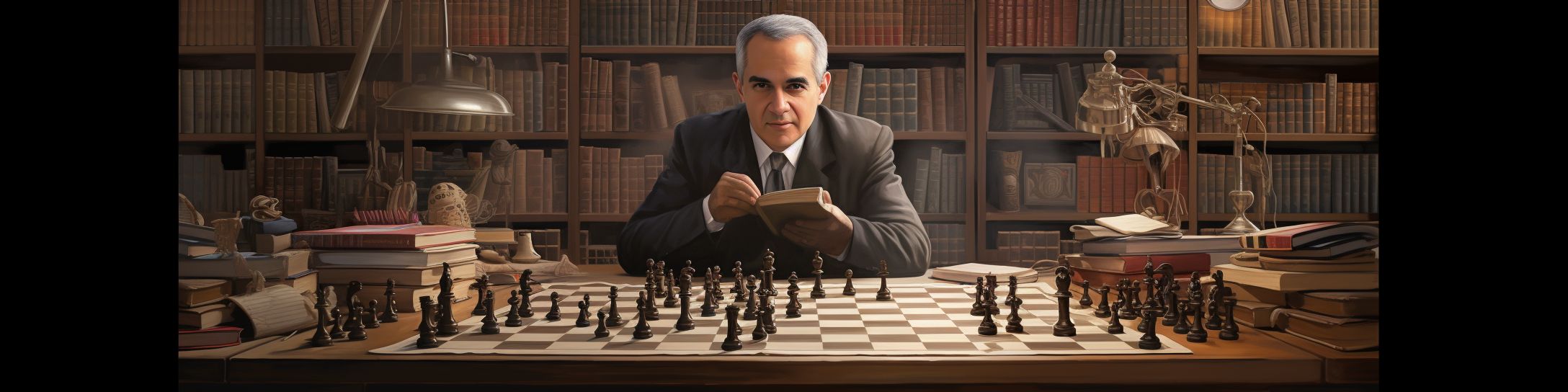 Kasparov, l'auteur et le conférencier