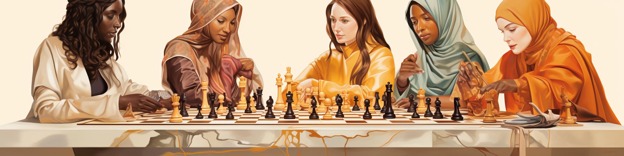 L'influence des dames sur les tactiques d'échecs