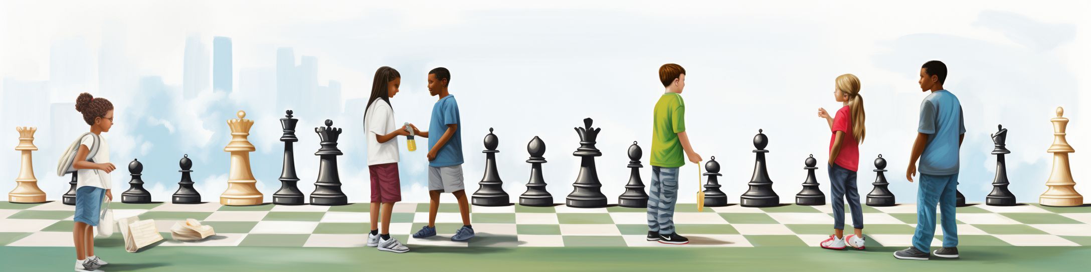 Choisir la taille de son jeu d’échecs en fonction de l'âge des joueurs